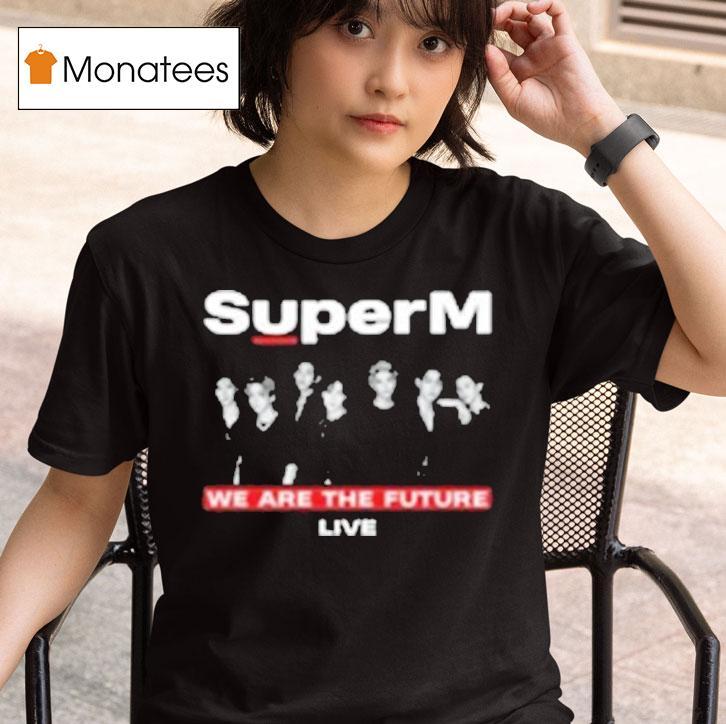  Superm We Are The Future Live Tour T Shirt