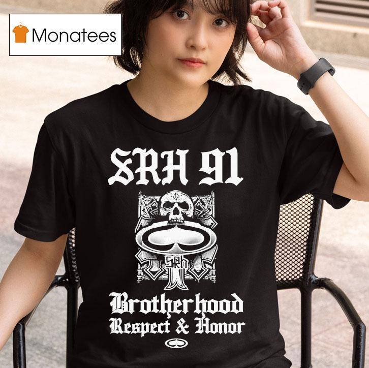  Supporting Radical Habits Brotherhood Respect And Honor T Shirt