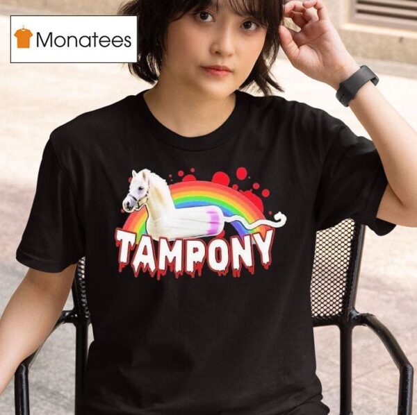Tampony Horse Rainbow T Shirt