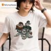 Taz And Bugs Bunny Of Looney Tunes Philadelphia Eagles Football T Shirt