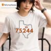 Texas Longhorn Map T Shirt