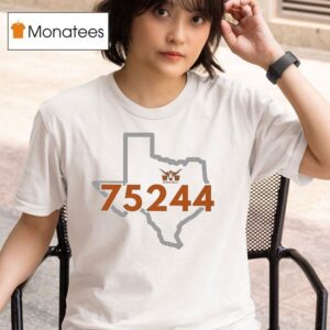 Texas Longhorn Map T Shirt