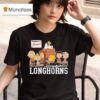 Texas Longhorn X The Peanuts The Gang Happiness Is Texas T Shirt