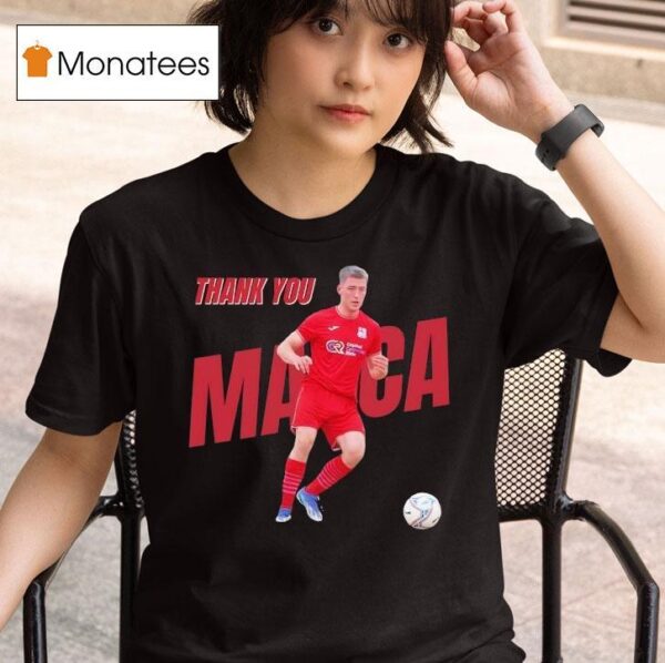 Thank You Marca White Ensign Fc T Shirt