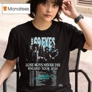 The Eyes Lost Boys Never Die Finland Tour Dates T Shirt