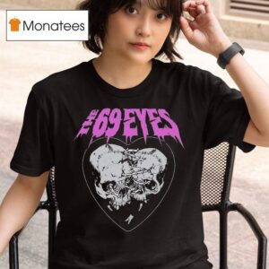 The Eyes Together Forever Heart Skull T Shirt