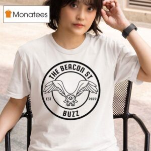 The Beacon St Buzz Est Logo T Shirt