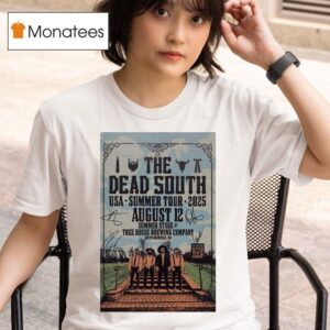 The Dead South Usa Summer Stage Tree House Brewing Company Tour Sept T Shirt