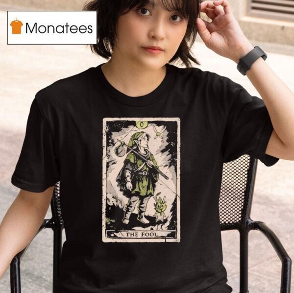 The Fool A Tarot Card Style Link T Shirt