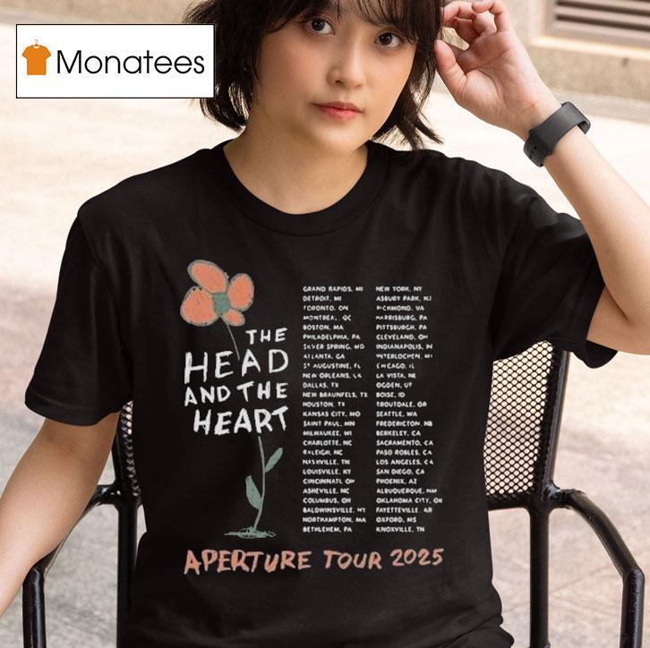  The Head And The Heart Aperture Tour  Dates T Shirt