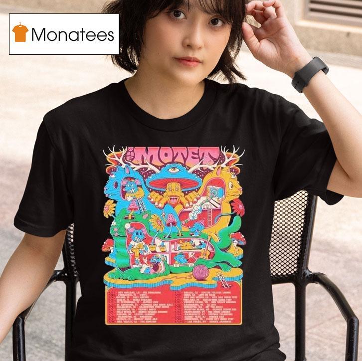  The Motet Summer Tour  North American Cities Dates T Shirt