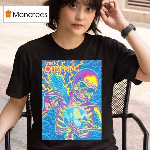 The Offspring At Washington State Fair In Puyallup On August Skeleton T Shirt