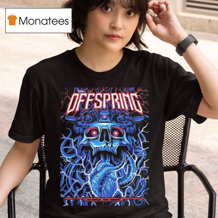  The Offspring Maryland Heights Missouri Concert At Hollywood Casino Amphitheatre On August   T Shirt