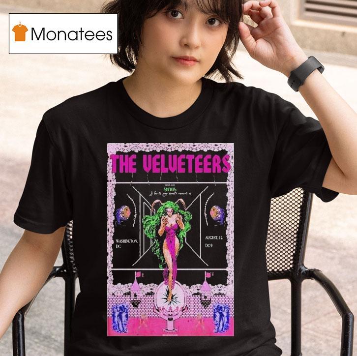  The Velvers Washington Dc  Tour T Shirt