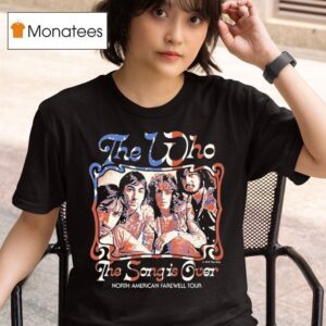 The Who The Song Is Over North America Farewell Tour Photo Dateback T Shirt