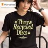 Throw Recycled Discs Trash Panda Disc Golf Grow The Sport Bustanably T Shirt