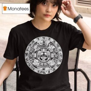 Top Aztec Calendar T Shirt