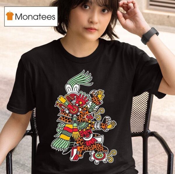 Top Tepeyolohtli Jaguar Tezcatlipoca T Shirt