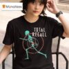 Total Recall Skeleton Skull T Shirt