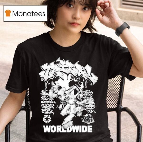 Tribal Streetwear Worldwide Punk T Shirt