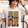 Trump Elon Musk The Shady Bunch Sarcastic Comic T Shirt