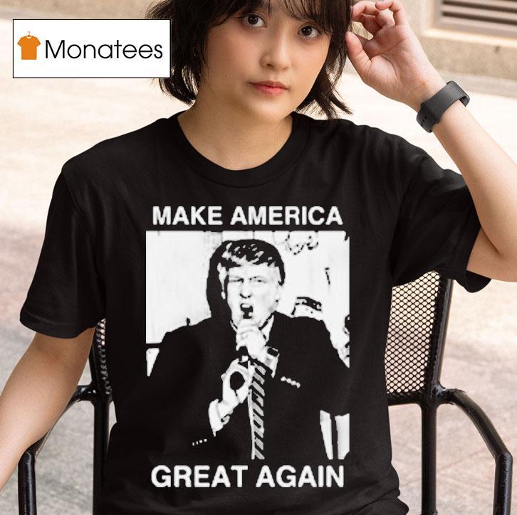  Trump Gun In Mouth Make America Great Again T Shirt