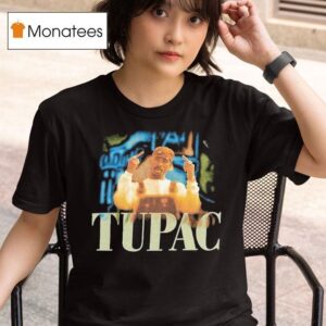 Tupac Shakur Middle Fingers T Shirt