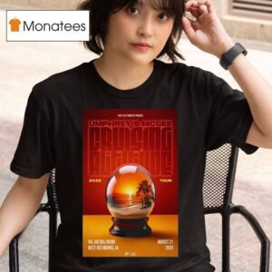 Umphrey S Mcgee Aug Tour West Des Moines Globe T Shirt