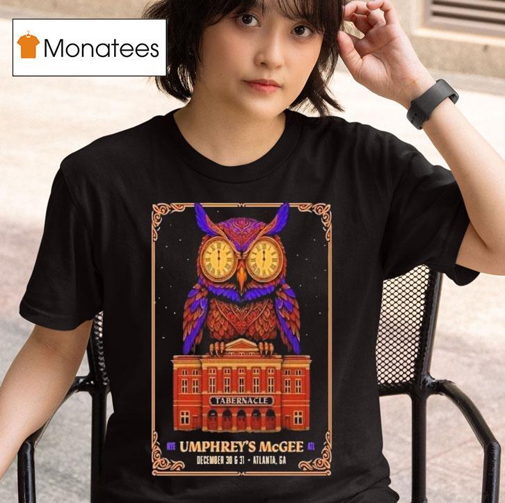  Umphrey S Mcgee Dec    Atlanta Ga Tour T Shirt