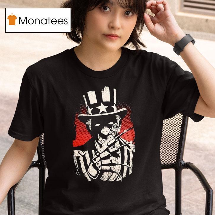 Uncle Kruger Style Uncle Sam Nightmare T Shirt