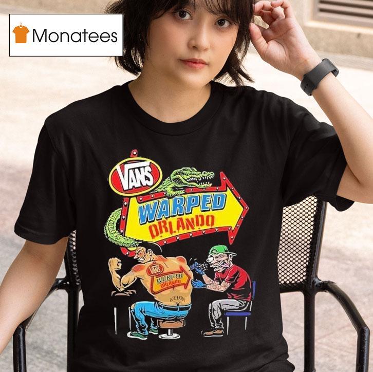  Vans Warped Tour On  November Th And Th In Orlando Fl At Camping World Stadium T Shirt