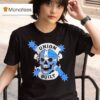 Victoria Cfmeu Union Built Fear Stops You Skull T Shirt