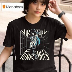 Virtual Funkanity Skeleton Rock T Shirt