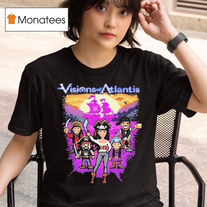  Visions Of Atlantis Bit Party Pirates T Shirt