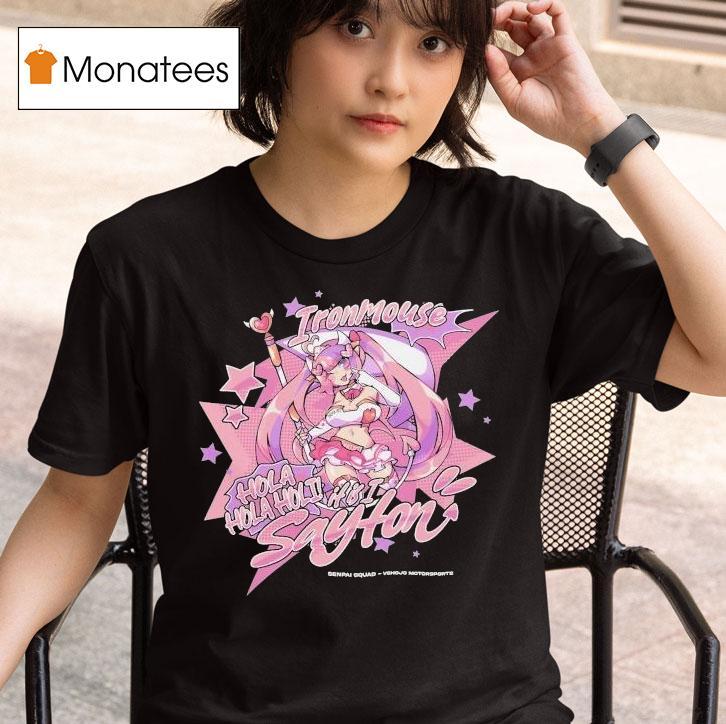  Vshojo X Senpai Squad Ironmouse T Shirt