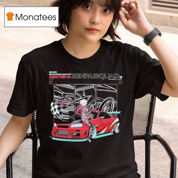  Vshojo X Senpai Squad Zentreya T Shirt