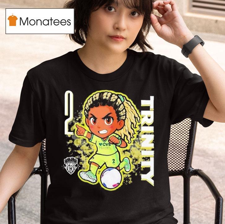  Washington Spirit  Trinity Rodman Chibi T Shirt
