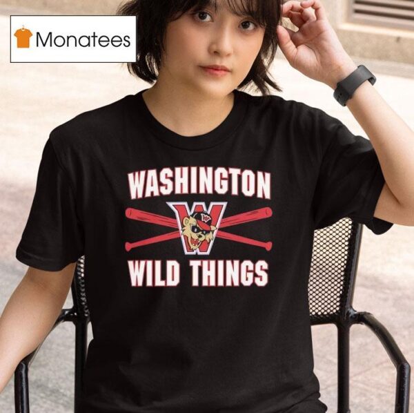 Washington Wild Thing Logo T Shirt