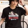 Washington Wild Things Frontier League Professional Baseball T Shirt