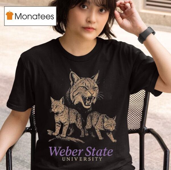 Weber State University Wildca T Shirt