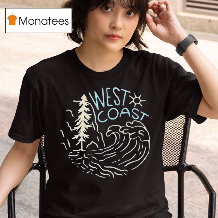  West Coast Wave T Shirt
