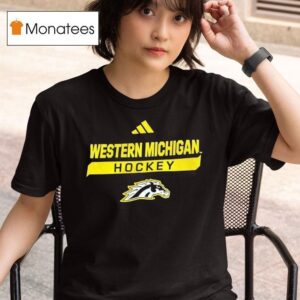 Western Michigan Hockey Logo T Shirt