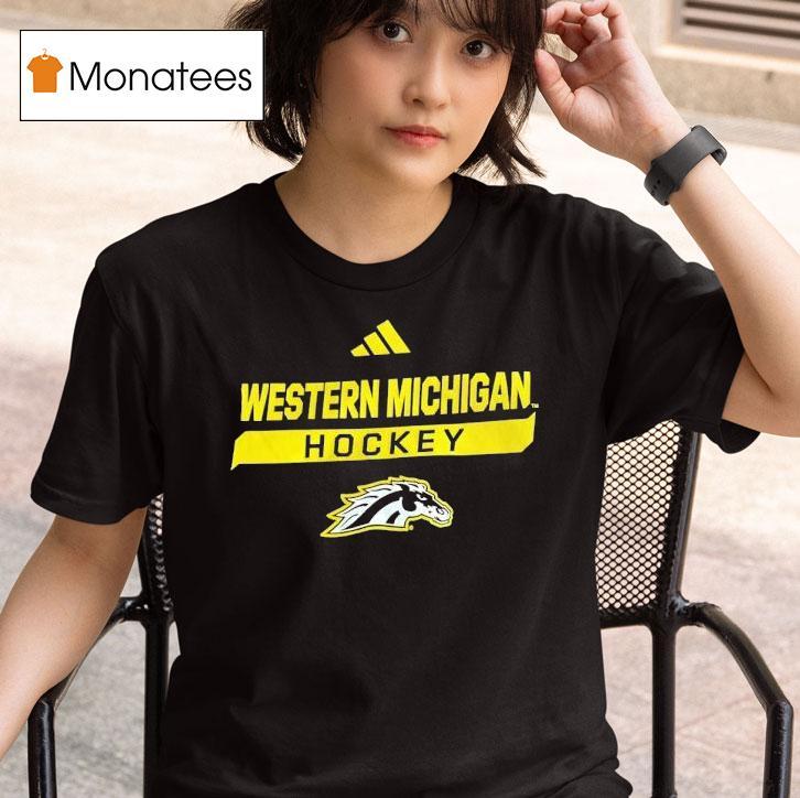 Western Michigan Hockey Logo T Shirt