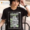 When We Were Young Festival Live Nation The Wwwyfest Sideshows T Shirt