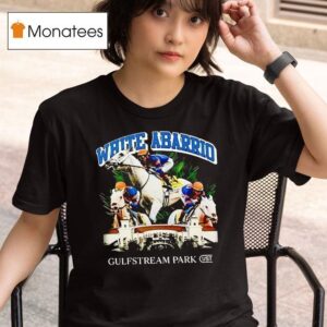 White Abarrio Gulfstream Park T Shirt