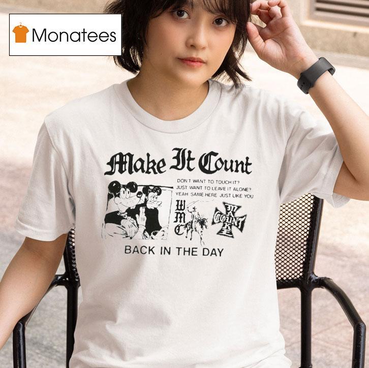  Wmc Make It Count Back In The Day Mouse Friends T Shirt