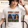 Wnba Jam Kahleah Copper And Satou Sabally Phoenix Mercury Basketball T Shirt