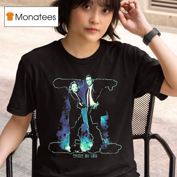  X The Files Truth No One Mulder And Scully Tv Promo T Shirt
