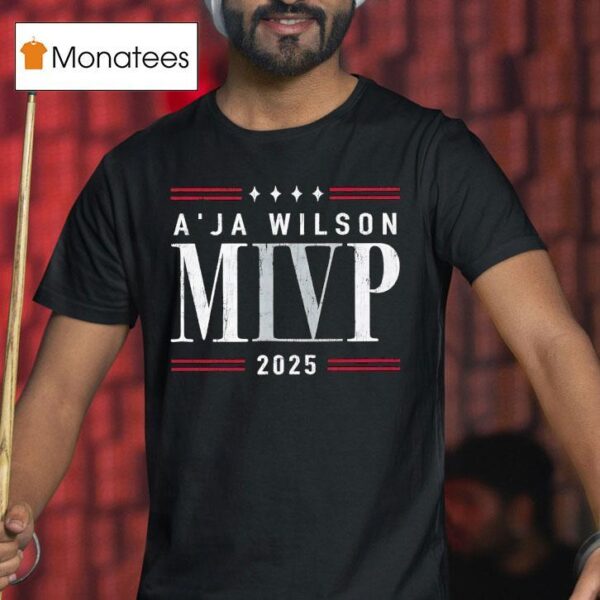 A Ja Wilson Iv Mvp Las Vegas Aces T Shirt