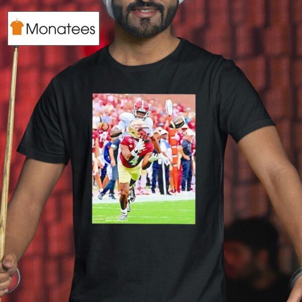 Alabama Vs Fsu Football Photo T Shirt